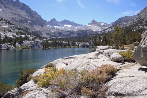 Blue Lake, Sabrina Basin, California