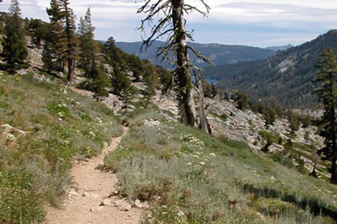 Lake Aloha trail, Desolation Wilderness, California