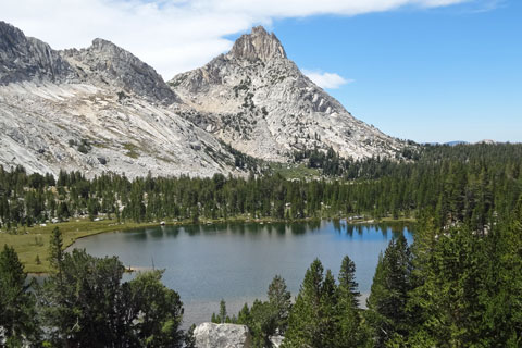 Lower Young lake, Yosemite National Park, California