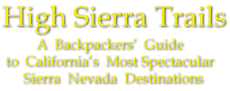 High Sierra Trails title